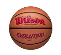 Wilson Evolution Game Ball Balones de Baloncesto, Men's, Rojo, Official