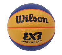 Pelota de baloncesto wilson fiba 3x3 mini rubber basketball marró 3 X 3
