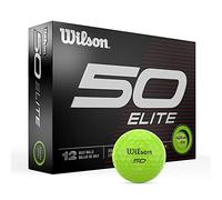 Wilson Fifty Elite - Pelotas de Golf (12 Unidades), Color Verde