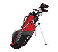 Wilson Golf Pro Staff JGI LG Juego de Palos Junior para Niños de entre 11 y 14 Años, Altura: 142 - 160 cm, Mano Dominante Derecha, Grafito, Incl. Bolsa de Transporte, Rojo, WGGC91840