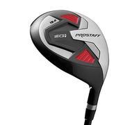 Wilson Golf Pro Staff SGI Driver MW 3, Palo de Golf para Hombre, Mano Dominante Derecha, Nivel Principiante y Avanzado, Grafito, Gris/Celeste, WGD1510003