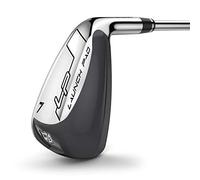 WILSON GOLF Staff Hierro Launch Pad Palo de Golf, R-Flex, para diestros, Varilla de Grafito, para Hombres, Gris, GW