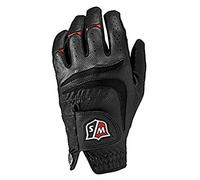 Wilson Grip Plus Guantes de Golf, Hombre, Negro, L