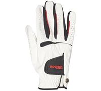 Wilson, Guante de golf para hombre, Talla L, Mano derecha, MRH, Blanco, Feel Plus, WGJA00065L