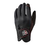 Wilson Guantes, Guantes de Lluvia W/S, Impermeables y Antideslizantes, Accesorios de Golf para Mujer, Negro