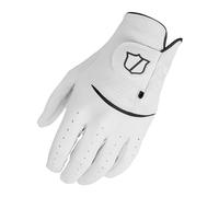 Guantes Wilson, Modelo W/S Glove Staff, Links, Super Soft, Accesorios de Golf para Hombres, Blanco