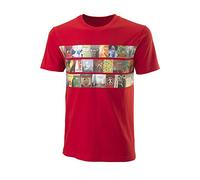 Wilson Hombre Camiseta de Manga Corta, Photo CTN T-Shirt, Algodón, Rojo (Wilson Red), Talla M, WRA798503MD