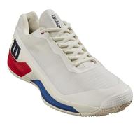 Wilson Hombres Rush Pro 4.0 Clay Zapatillas De Tenis Zapatilla Tierra Batida Blanco - Rojo 48