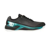 Wilson Hombres Rush Pro 4.0 Cly Zapatos De Tenis Zapato Tierra Batida Negro -, Negro, 41 1/3 EU