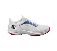 Zapatillas de pádel wilson hurakn 2.0 wh/d v hombre blanco/azul/r 48.5