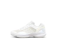 Wilson Hurakn Pro V2 Women's Padel Shoe, Zapatillas Mujer, White/White/Silver, 40 EU