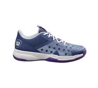 Wilson HURAKN Team, Zapatillas de pádel Mujer, Deep Cobalt/White/Royal Lilac, 41 EU