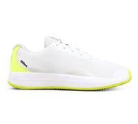 Wilson Intrigue Lite, Zapatillas de Tenis Mujer, White/Safety Yellow/Navy Blazer, 40 EU