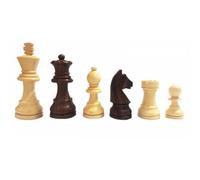 Wilson jeux Piezas magnéticas de Madera Hechas a Mano, ECBM10S, Tablero Plegable 25 cm Rey 44 mm