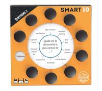 Wilson Juegos | Recarga Smart 10 Versión en francés |200 Nuevas Preguntas y 2000 Nuevas Respuestas |Retire y reemplace Las Tarjetas de Su Caja SMART10 o Mezclador Preguntas| MA009