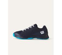 Wilson Junior Rush Pro L JR Zapatillas Tenis - Navy Blazer/Blanco/Atomi