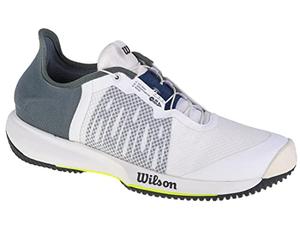 Wilson Kaos Rapide, Zapatos de tenis, White/Stormy Weather/Outer Space, 42 2/3 EU