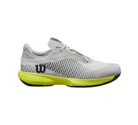 Wilson Kaos Swift 1.5 Clay, Tennis Shoe Hombre, Pearl Blue/Black/Safety Yellow, 49 1/3 EU