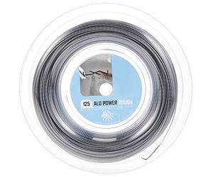 Wilson Luxilon ALU Power Rough 125 - Cuerda de Tenis (Carrete de 100 m), Color Gris