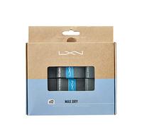 Wilson Luxilon Sobreempuñadura de tenis Max Dry Overgrip, Goma, Color Verde, Pack de 12