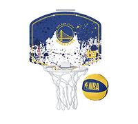 Wilson Canasta de baloncesto mini NBA Team Mini Hoop Golden State Warriors Plástico Talla única