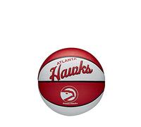 Mini balón retro de la NBA Atlanta Hawks tamaño 3