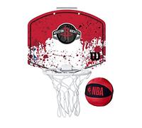Wilson Mini canasta de baloncesto NBA TEAM MINI HOOP, HOUSTON ROCKETS, Plástico