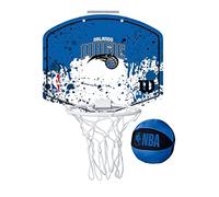 Wilson Mini canasta de baloncesto NBA TEAM MINI HOOP, ORLANDO MAGIC, Plástico