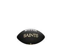 Wilson Mini NFL Team Soft Touch Ball, Unisex-Youth, Black