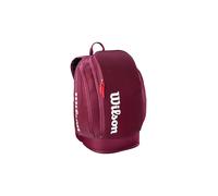 WILSON Mochila de tenis Defyer V1 rojo oscuro