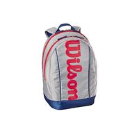 Mochila de tenis Wilson Junior Backpack - light grey/red/blue
