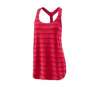 Wilson Mujer Camiseta de Tirantes, Control Tank, Poliéster/Licra, Rojo (Cherry Pop), Talla L, WRA780201LG