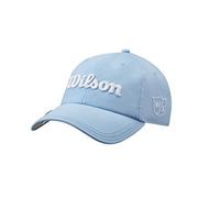 Wilson Gorra de golf para mujer Pro Tour poliéster azul talla única WGH7000103