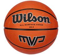 Wilson MVP Balón, Naranja/Negro, 7