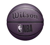 Wilson NBA Forge - Balón de Baloncesto para Interiores y Exteriores, Color Morado, tamaño 6-28.5 Pulgadas
