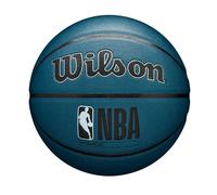 Wilson NBA Forge - Balón de Baloncesto para Interiores y Exteriores, Color Verde Azulado, tamaño 7-29.5 Pulgadas