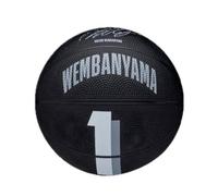 Wilson NBA Player Icon Victor Wembanyama Mini Ball WZ3017701XB - Balones de Baloncesto Unisex, Color Negro, Talla 3 EU