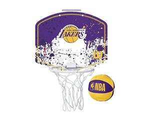 Wilson NBA Team Mini Basketball Hoop LA Lakers LA Lakers
