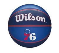 Wilson NBA Team Tribute Basketball, Unisex-Adult, Philadelphia 76ers, 7