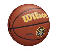 Wilson Pelota de baloncesto NBA Team Tribute DEN Nuggets Azul Oficial Talla 7