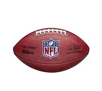 Wilson NFL The Duke Balón de fútbol americano, tamaño oficial NFL, Cuero Horween, Marrón