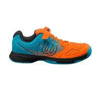 Wilson Niños Kaos Bela K Orange TIG/Barr Reef/BK Zapatillas De Pádel Zapatilla De Pádel Naranja-Turquesa EU 31 1/3 Neu