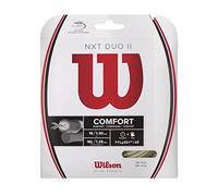 Wilson Nxt Duo - Cordaje para Raquetas, Multicolor, Talla 16G