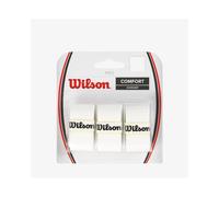 Wilson Overgrip Comfort x3, Colore Bianco