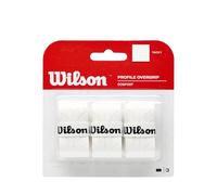 Wilson Overgrip, Profile Overgrip, 3 Unidades, Blanco, WRZ4025WH