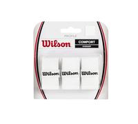 Wilson Overgrip, Profile Overgrip, 3 Unidades, Blanco, WRZ4025WH