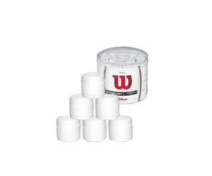 WILSON - Pack AHORRO Varios Formatos Overgrip Liso PRO Blanco Clásico - Grip Padel Wilson - Tenis y Pádel - Banda Adhesiva en su Interior - Máximo Agarre - Diseño Original