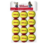 Wilson Pack De 12 Pelotas Starter Red Para Niños Tenis