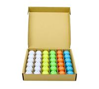 Wilson Pack de 36 Pelotas de Golf Profile Distance, Núcleo de Alta Energía y Cubierta de Ionómero Resistente, Máxima Distancia, Vuelo Recto, Duradero, Multicolor