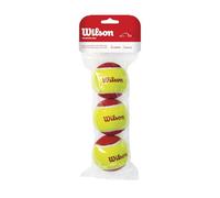 Wilson Starter Red 3 Pack Pelota-Unisex, Yellow, 3 Balls